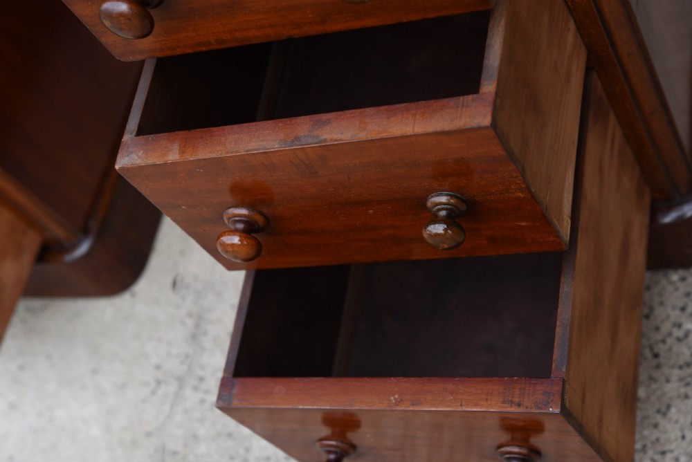 Pair of Victorian bedside cabinets  View IV