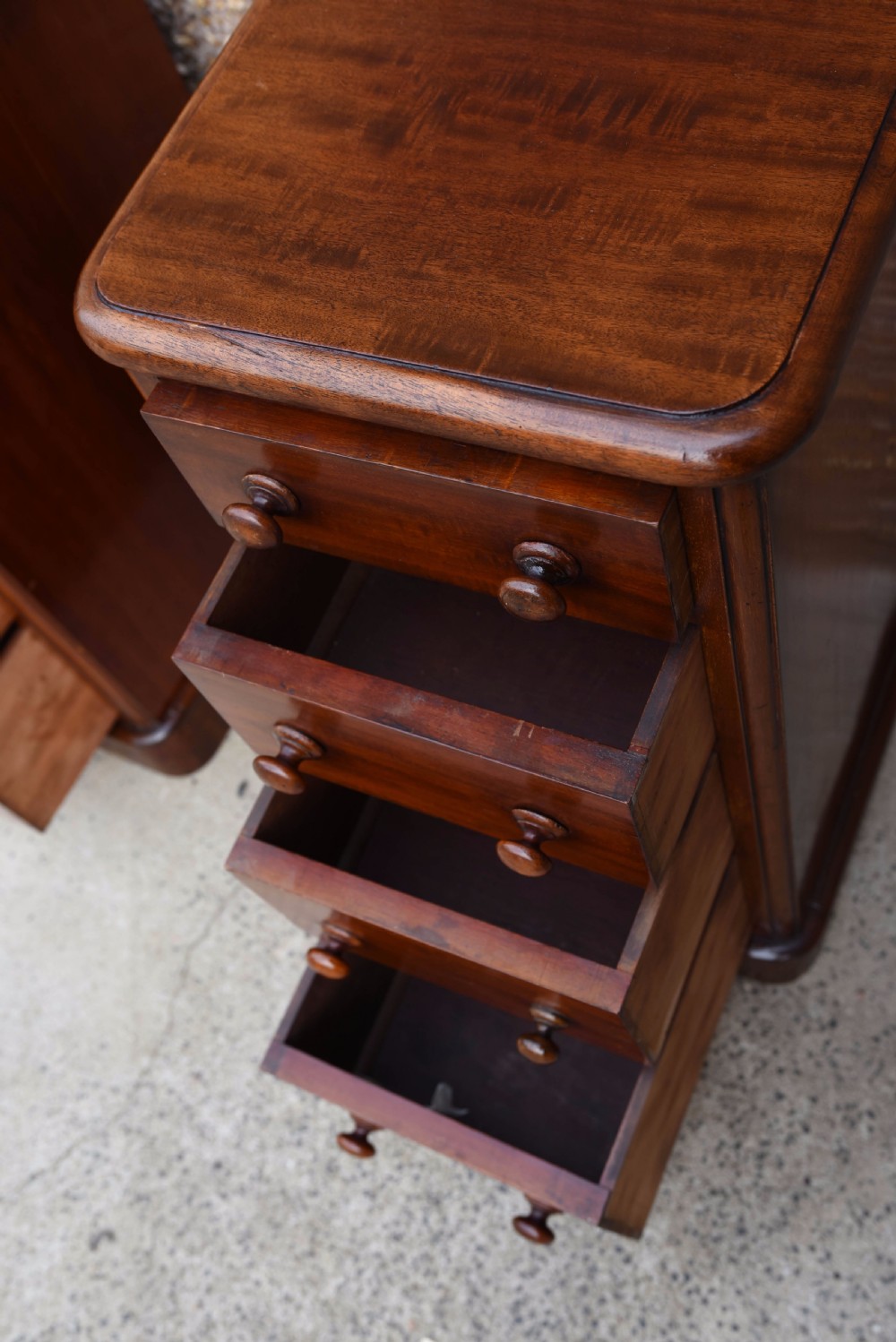 Pair of Victorian bedside cabinets  View V