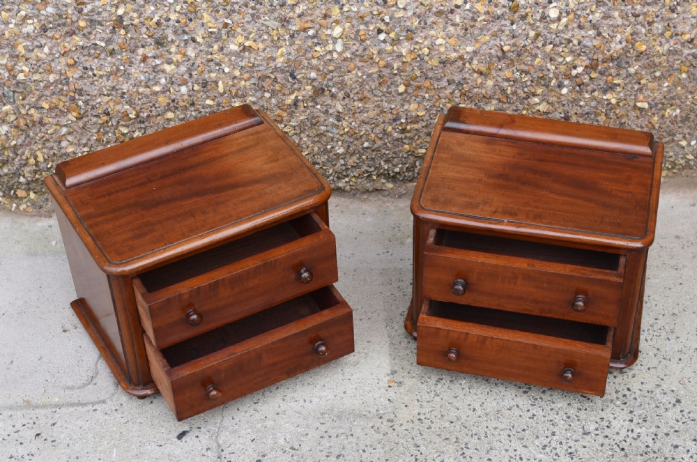 Victorian Pair of miniature chests View II