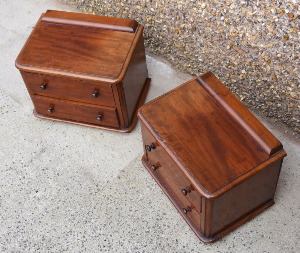 Victorian Pair of miniature chests View VI