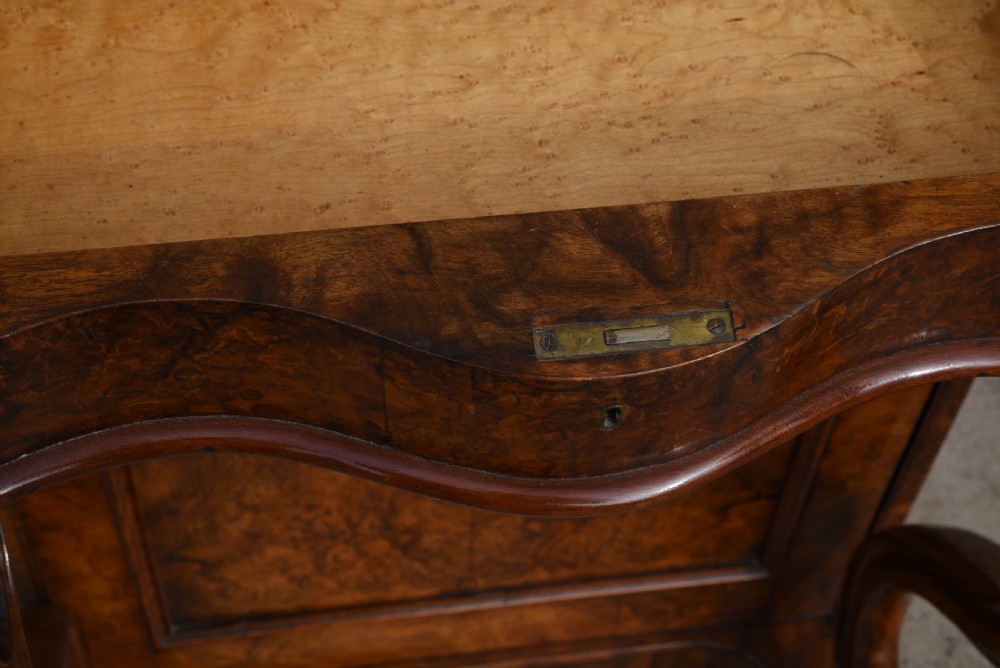Stunning Victorian burr walnut davenport desk View X