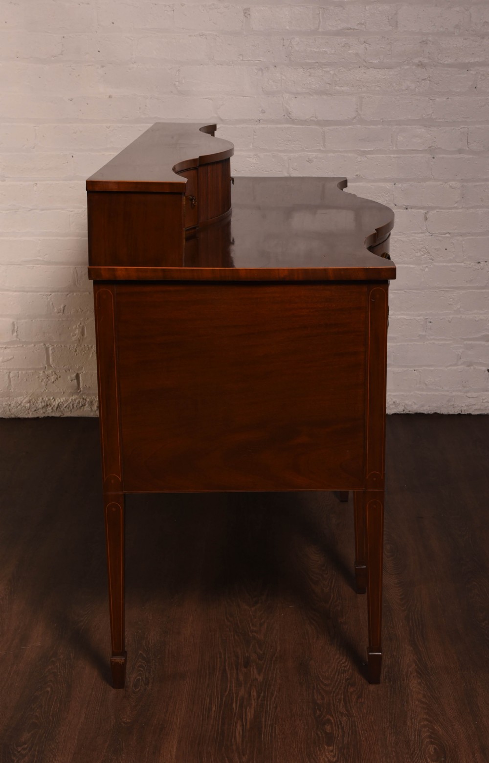 Victorian Mahogany extending 2 leaf dining table  View IX
