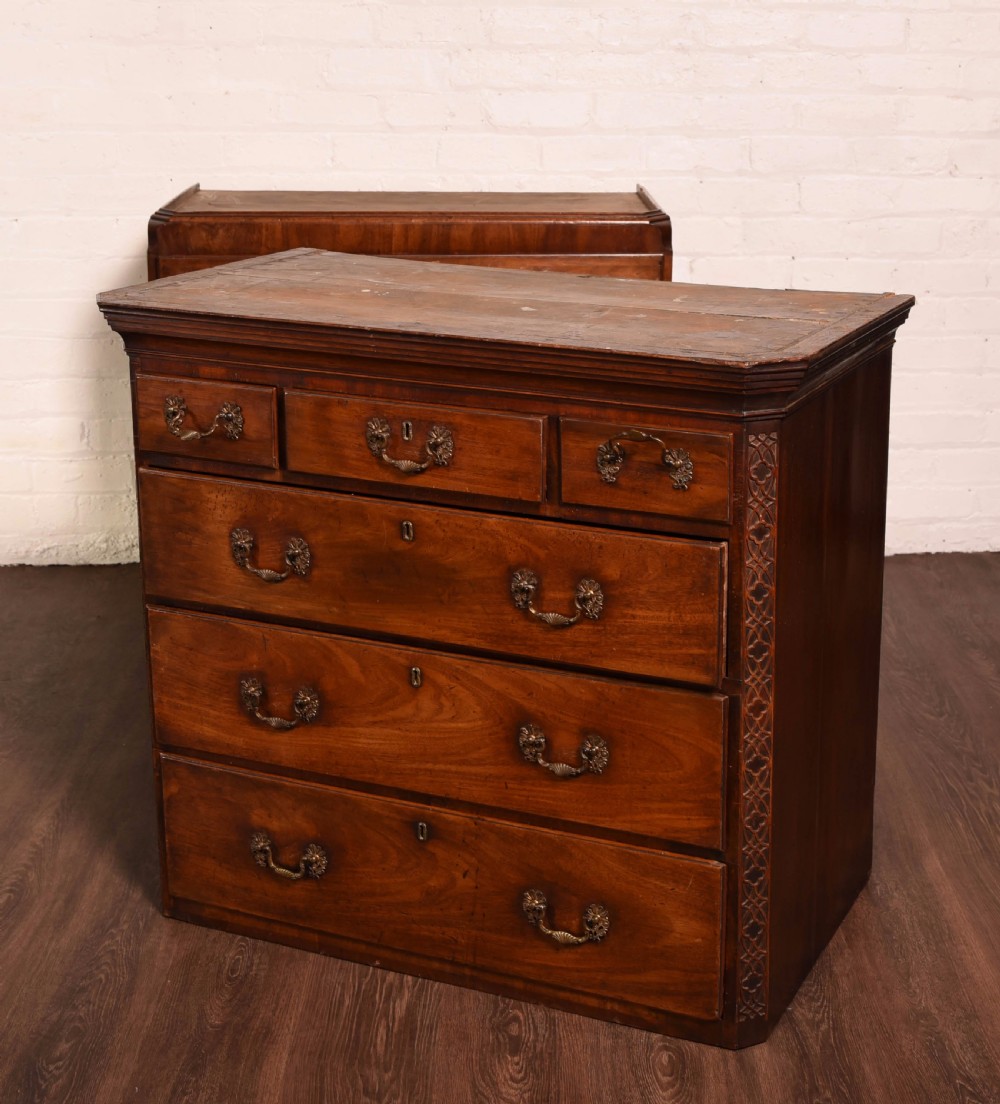 Georgian Mahogany chest on chest  View XI