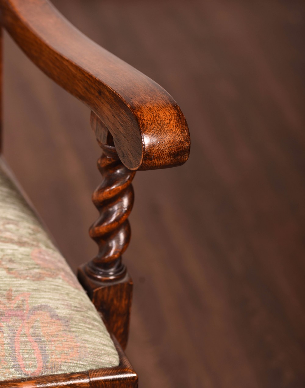Oak barley twist 8 piece dining room suite  View XXII