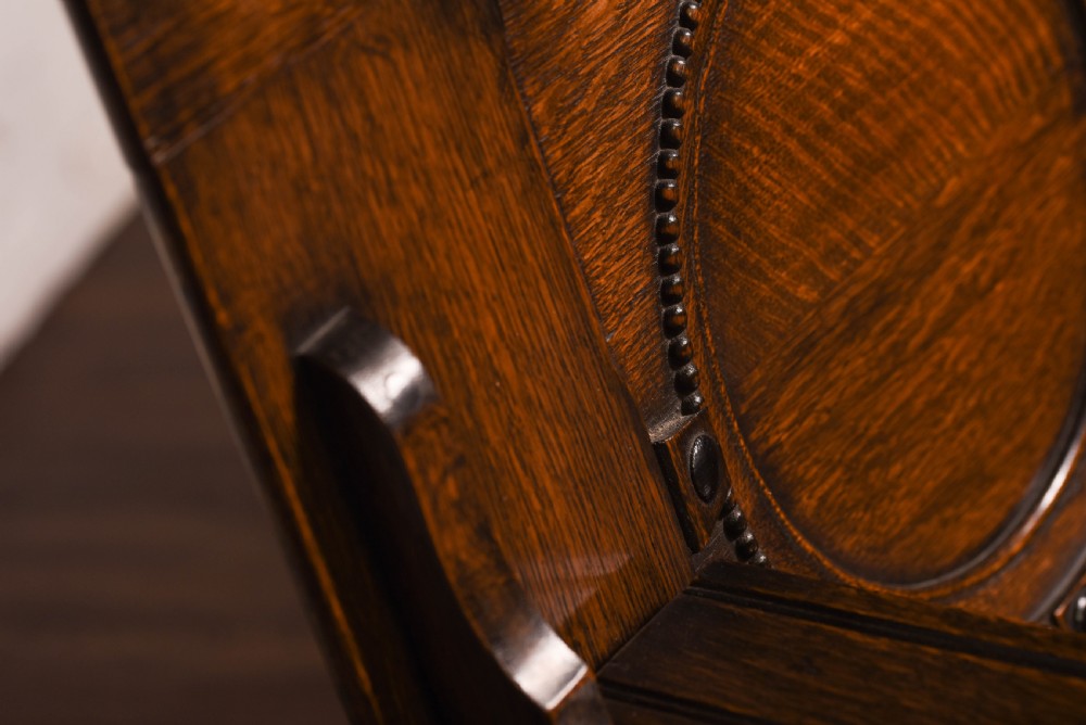 Outstanding oak monks bench  View VII