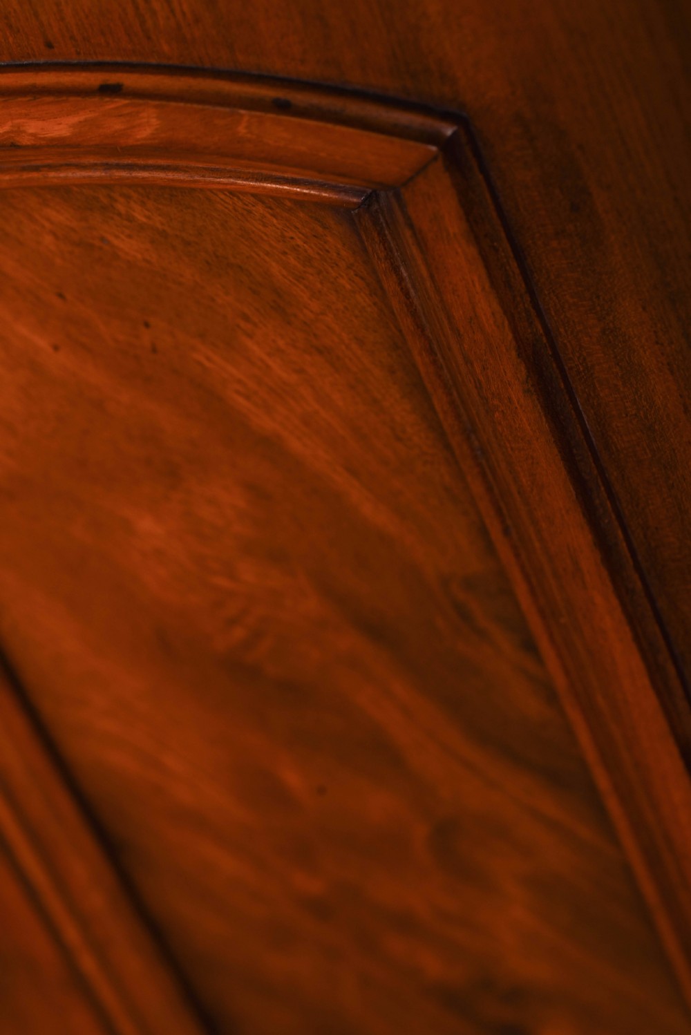 Victorian Mahogany bedside cabinet  View V