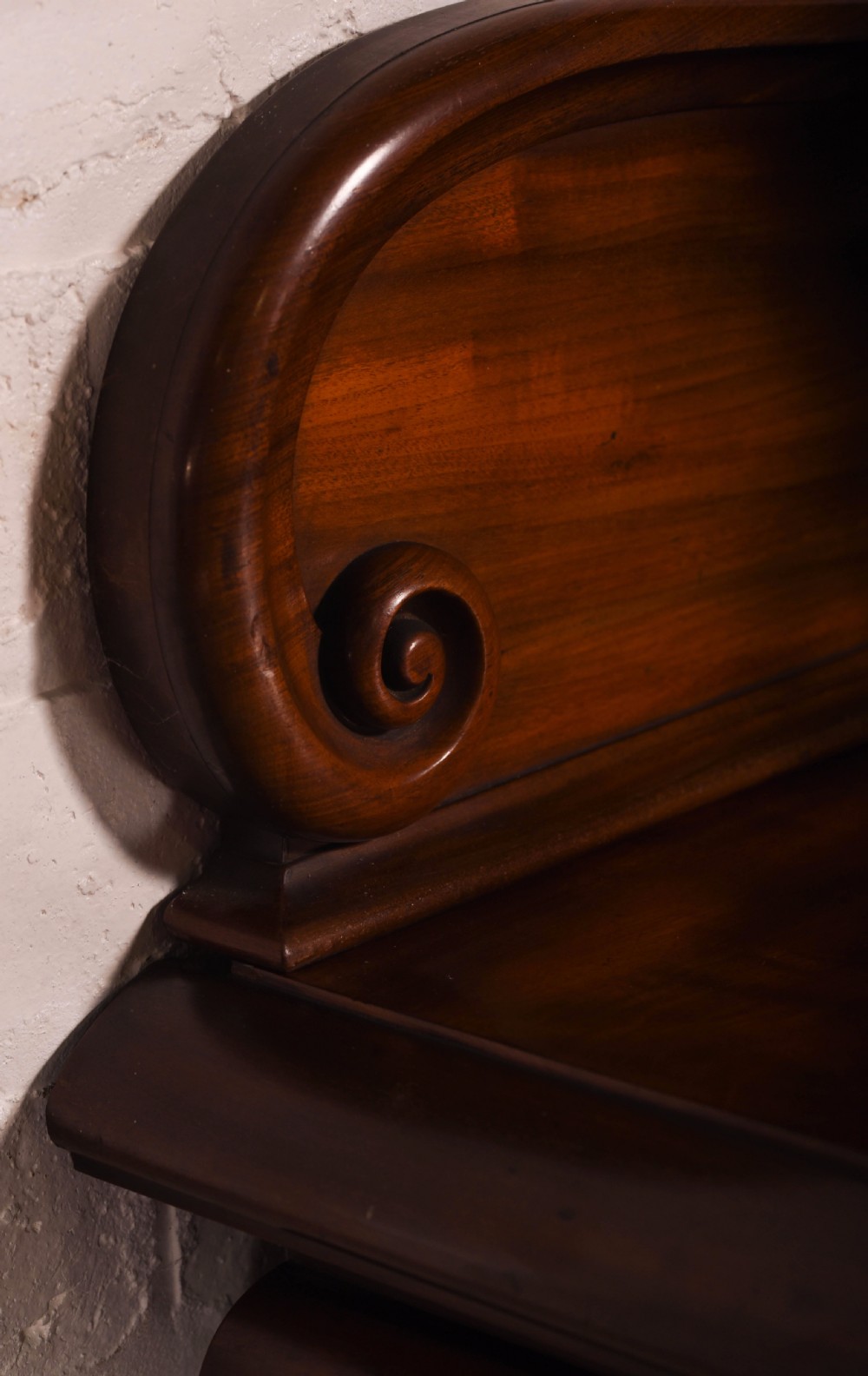 Superb Victorian mahogany Scottish pedestal sideboard  View VIII