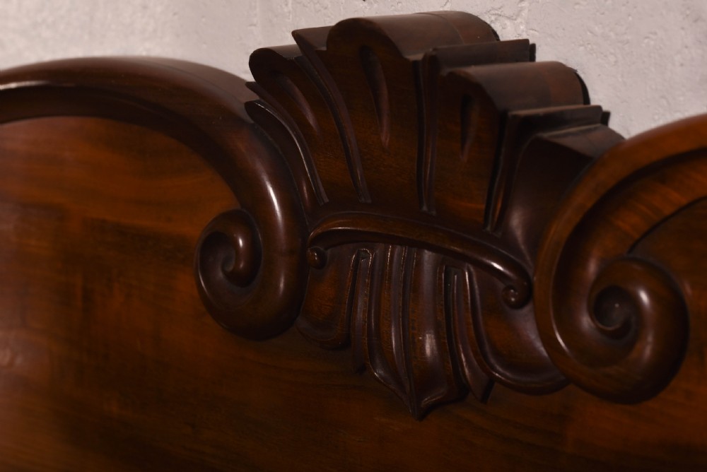 Superb Victorian mahogany Scottish pedestal sideboard  View IX