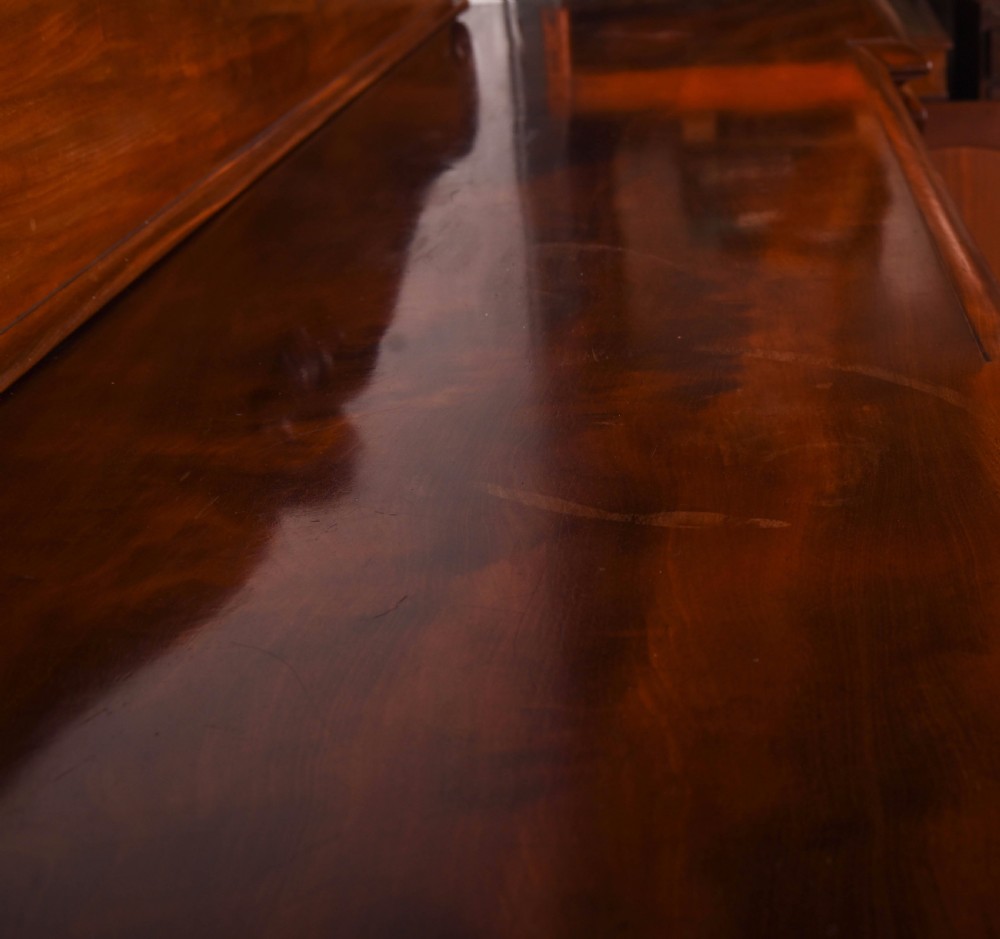 Superb Victorian mahogany Scottish pedestal sideboard  View XII
