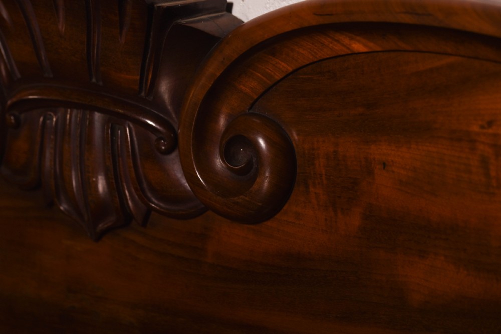 Superb Victorian mahogany Scottish pedestal sideboard  View XIII
