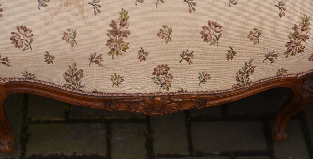 French Walnut 7 piece Parlour Suite  View IX
