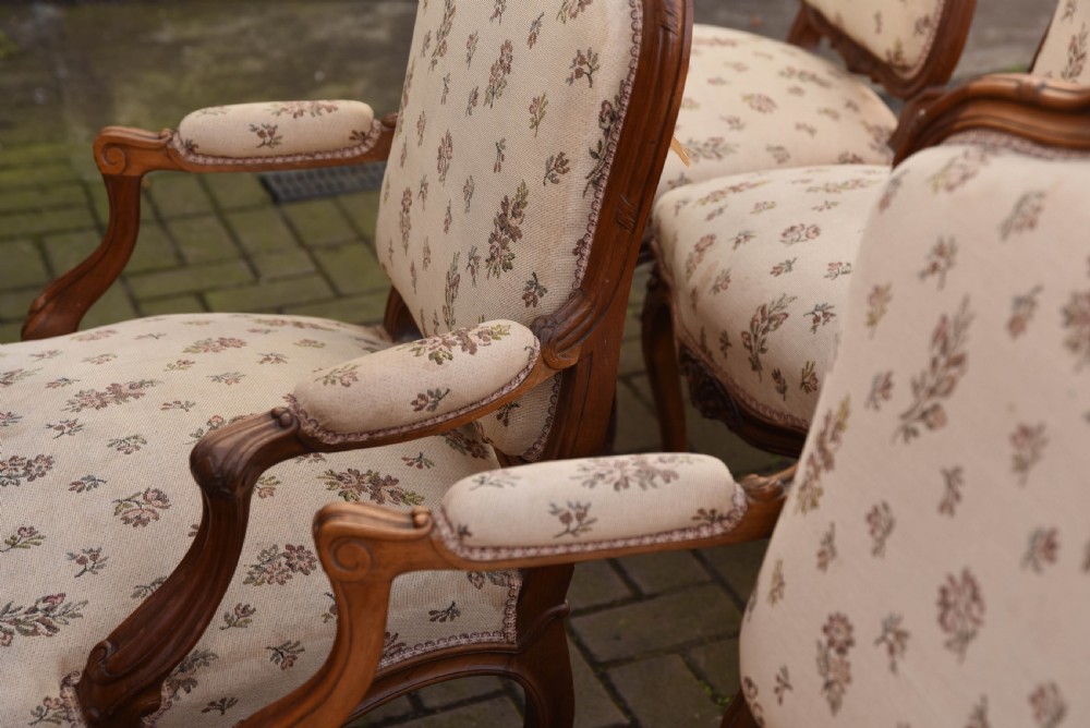 French Walnut 7 piece Parlour Suite  View XIX