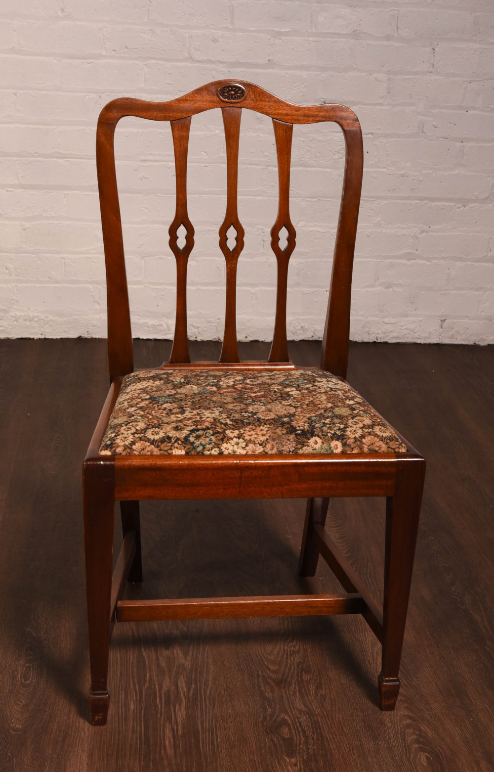 Set of 8 Edwardian Mahogany Chairs  View IX