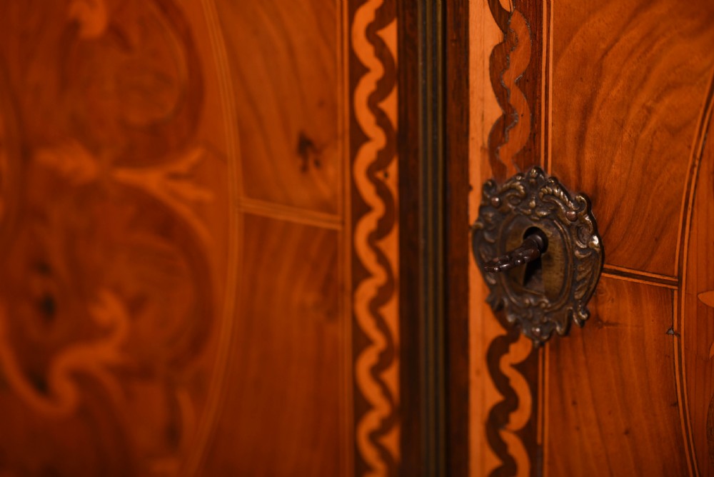 Stunning Walnut cabinet on stand  View II