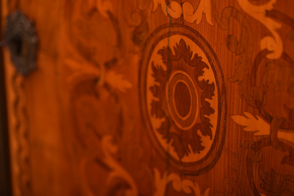 Stunning Walnut cabinet on stand  View III