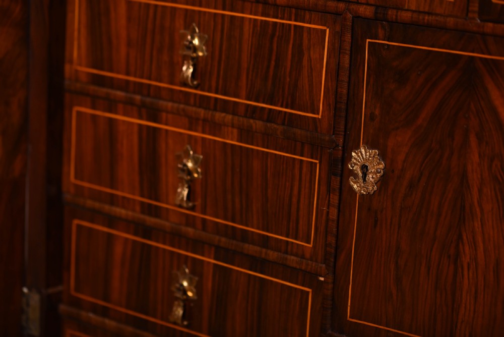 Stunning Walnut cabinet on stand  View V