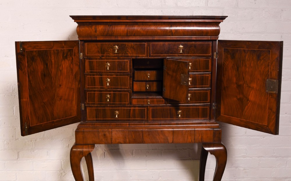 Stunning Walnut cabinet on stand  View IX