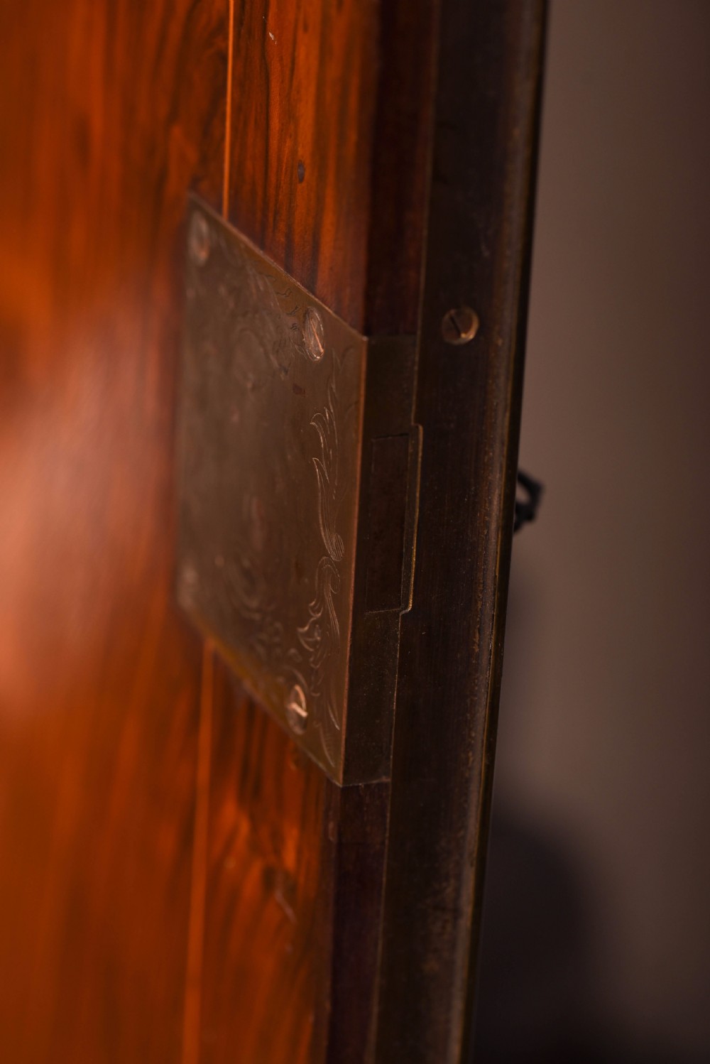 Stunning Walnut cabinet on stand  View XV