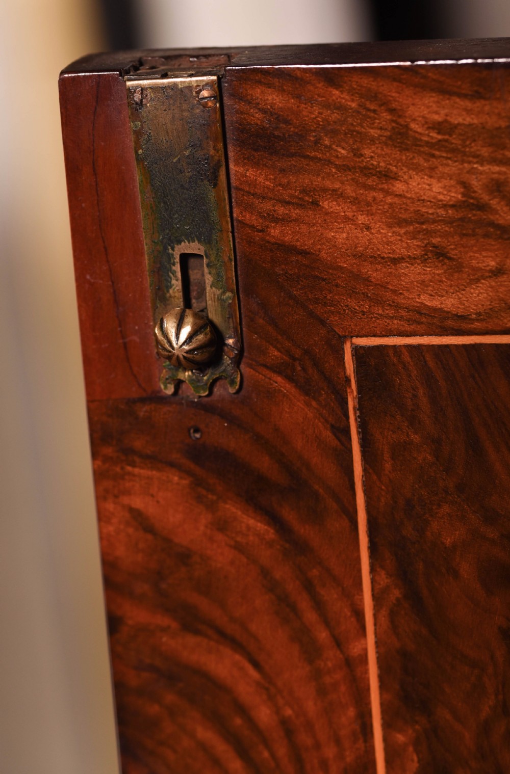 Stunning Walnut cabinet on stand  View XVII
