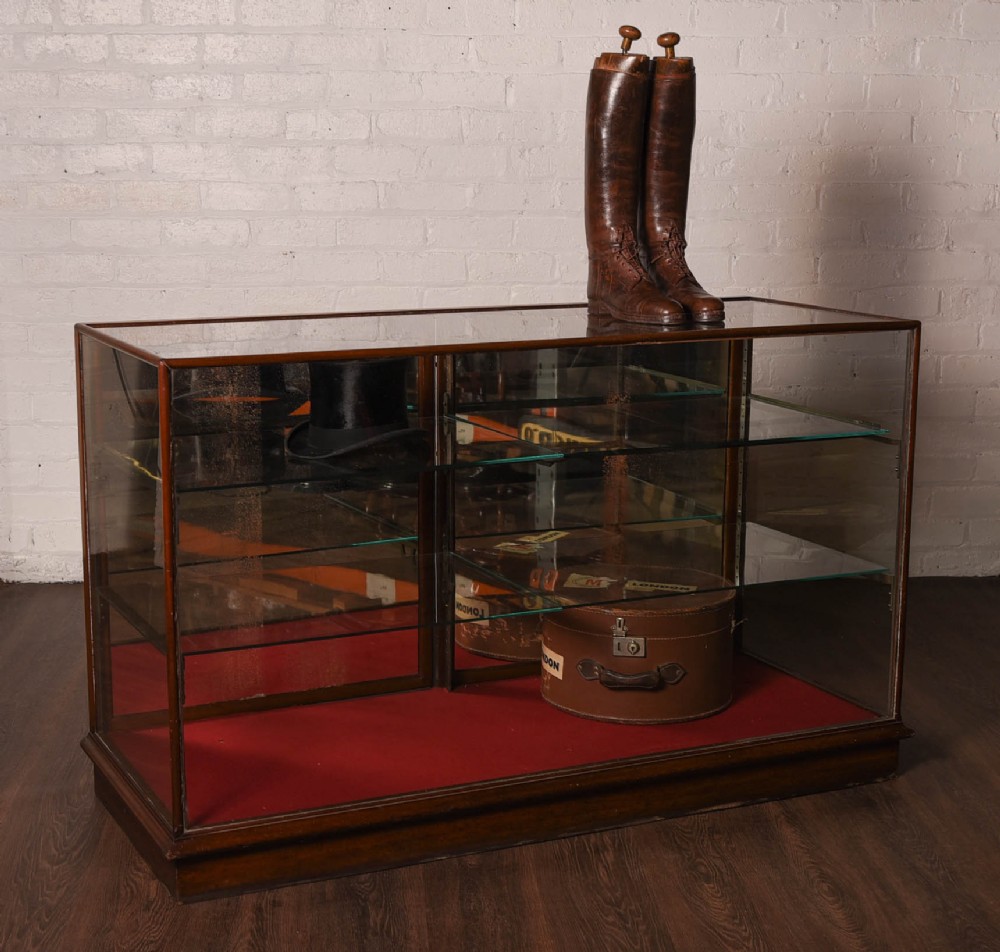 19th century Mahogany shop fitting by F SAGE & Co