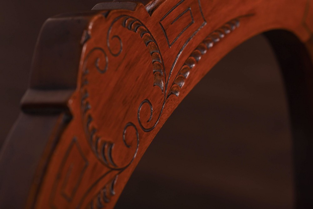 Set of 6 Victorian Mahogany dining chairs  View IX