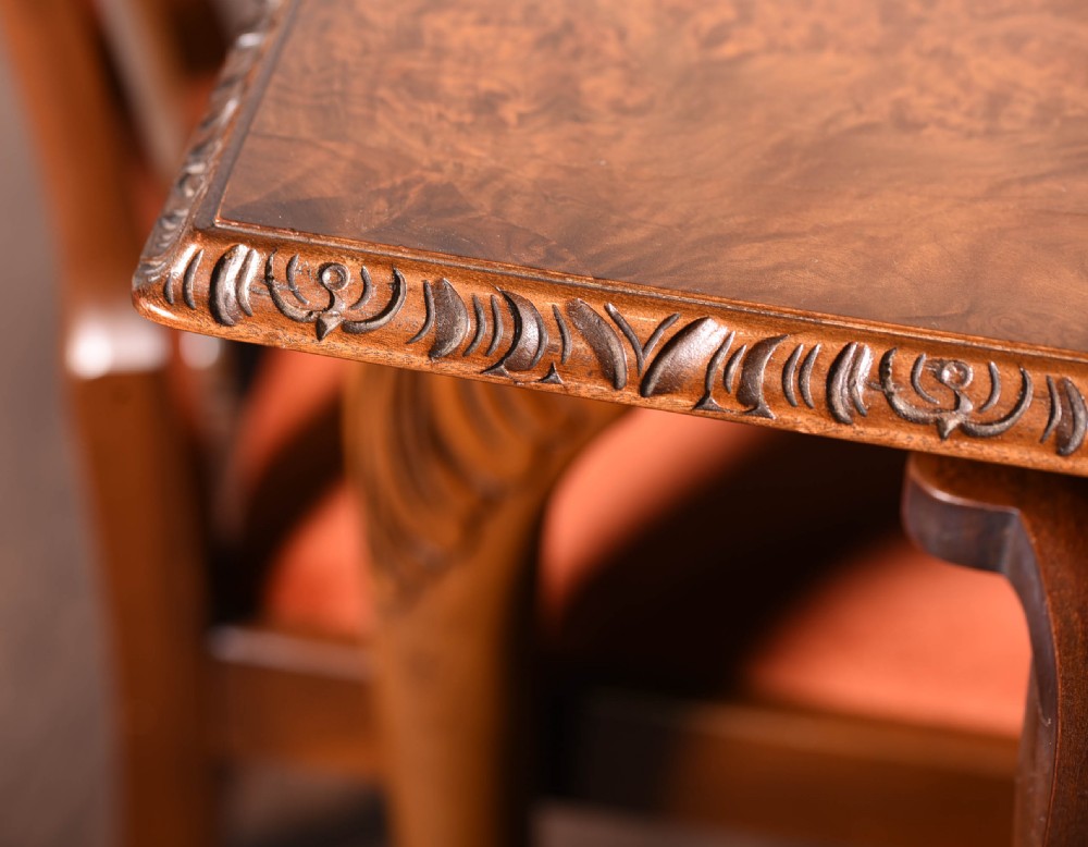 Excellent Quality burr walnut dining room suite  View VIII