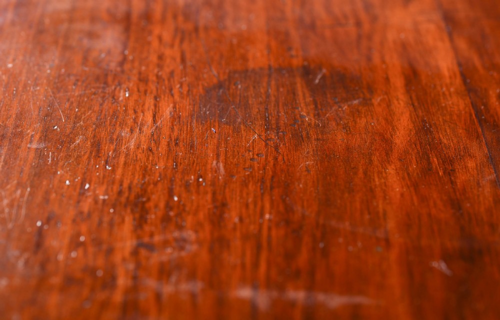 Georgian inlaid  3 over 3 Mahogany chest of drawers  View XI