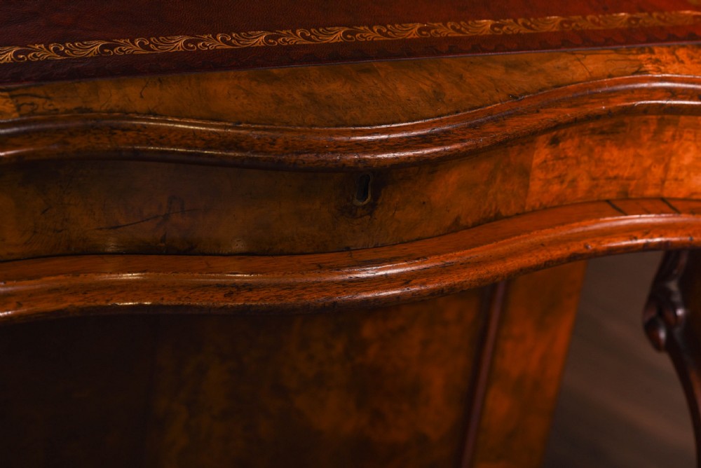 Stunning Burr Walnut davenport with secret compartment  View XIII