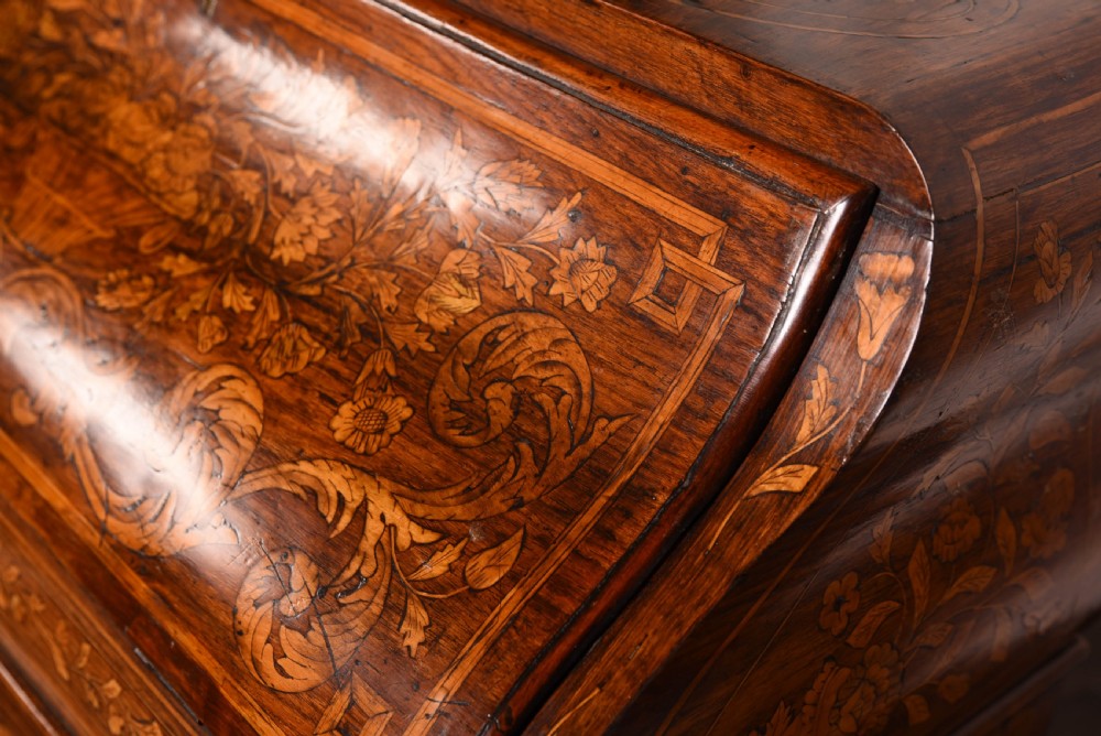 Outstanding Dutch Marquetry and rosewood writing desk View XVI