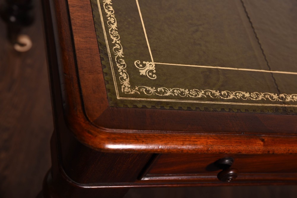 Victorian mahogany writing desk  View VI