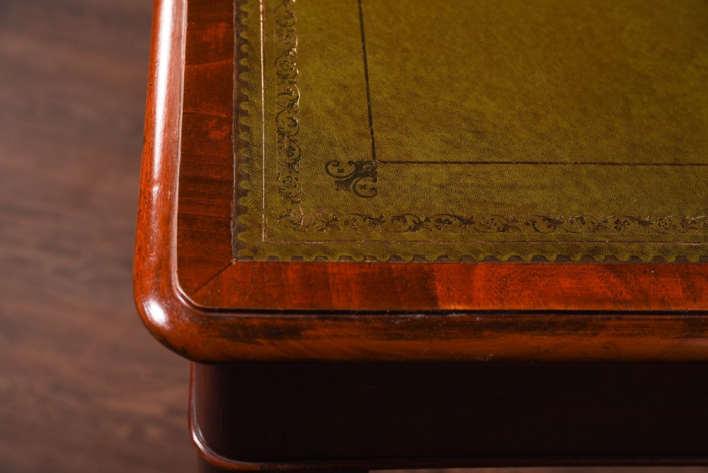 Victorian mahogany writing desk  View VII