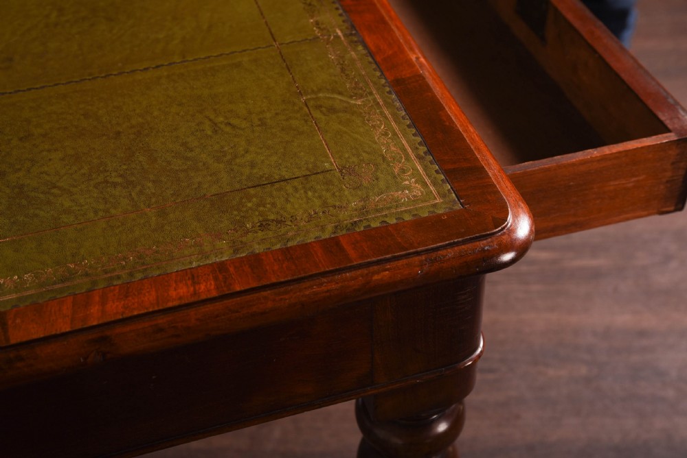Victorian mahogany writing desk  View IX