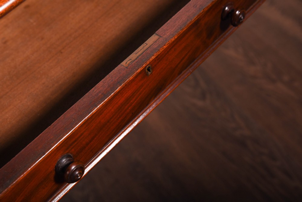 Victorian mahogany writing desk  View XII