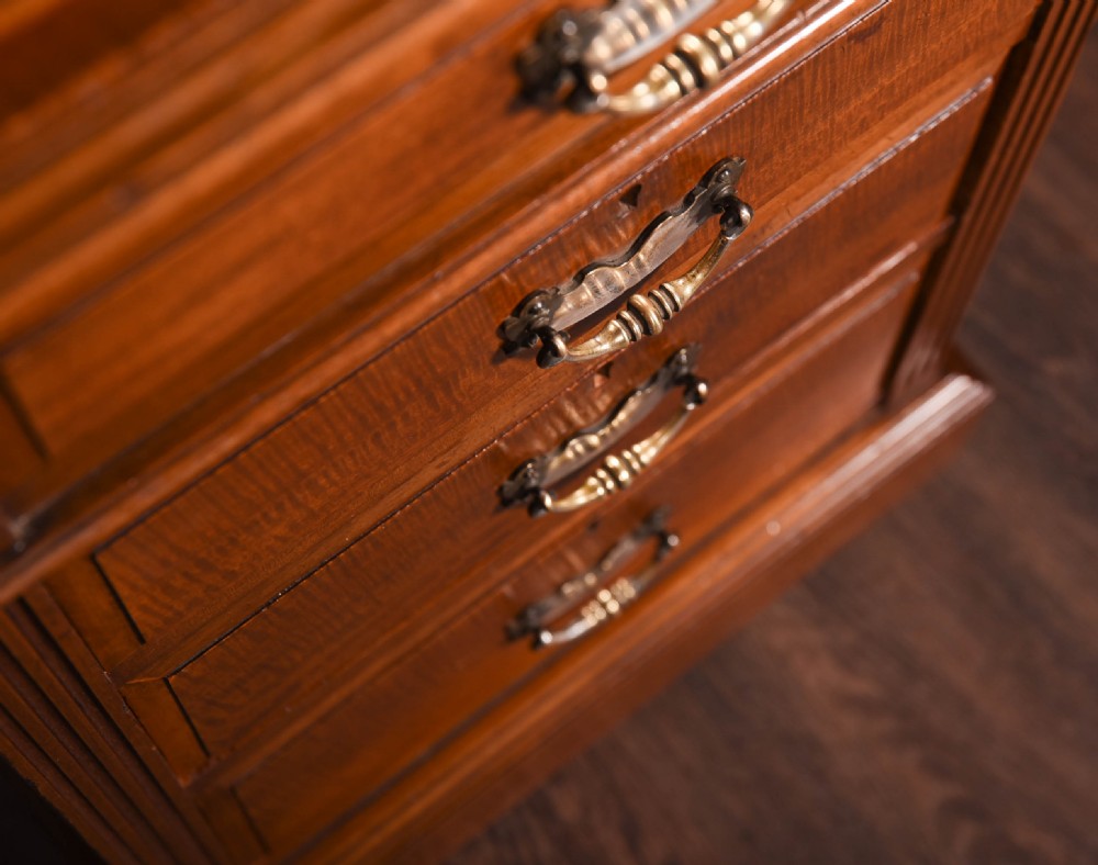 Stunning mahogany roll top desk by maple and co london View XVII