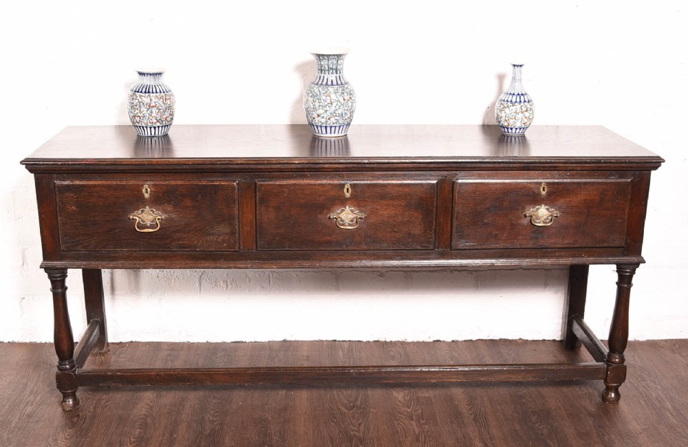 19th century oak sideboard 
