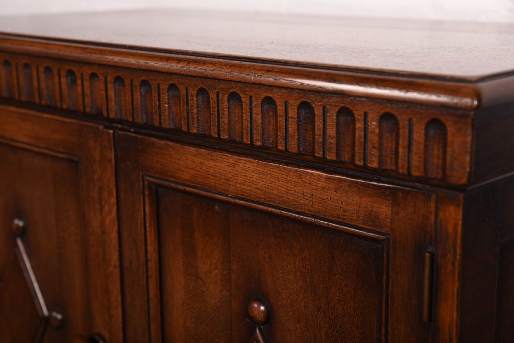 Carved oak 5 piece bedroom suite  View XXIX
