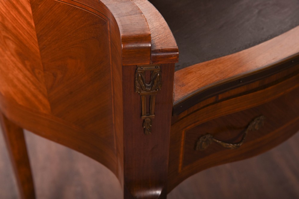 Unusual inlaid french ladies writing desk  View IV