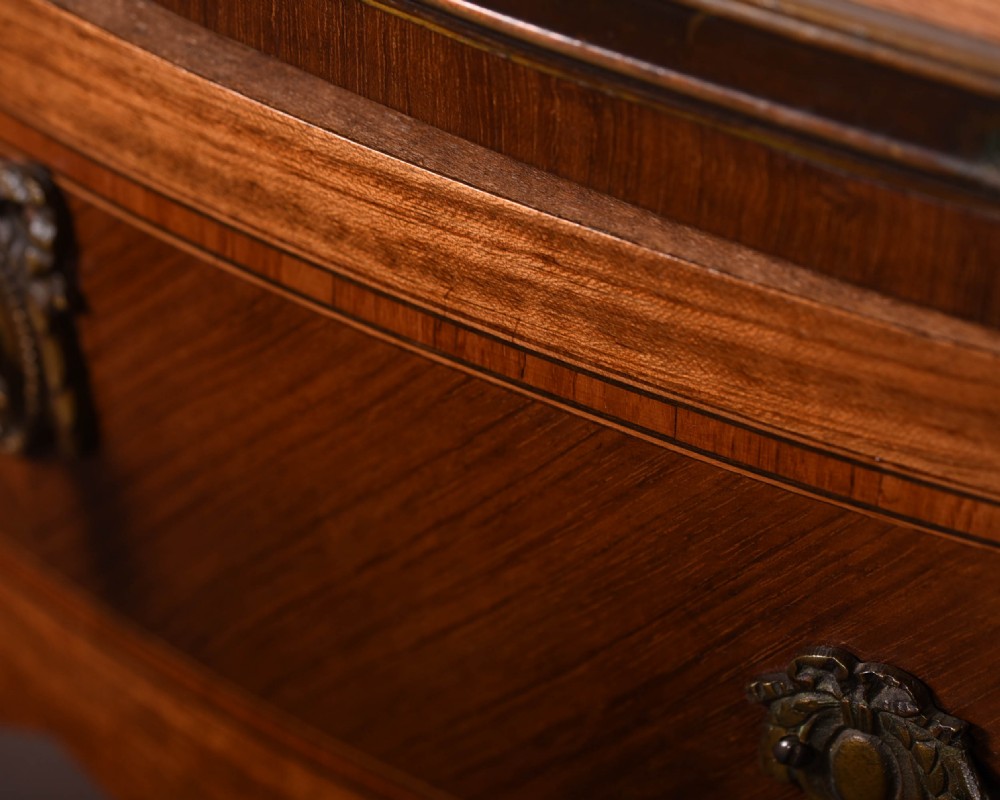 Unusual inlaid french ladies writing desk  View XVII