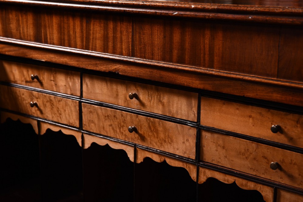 Scottish Mahogany secretaire chest of drawers  View VII
