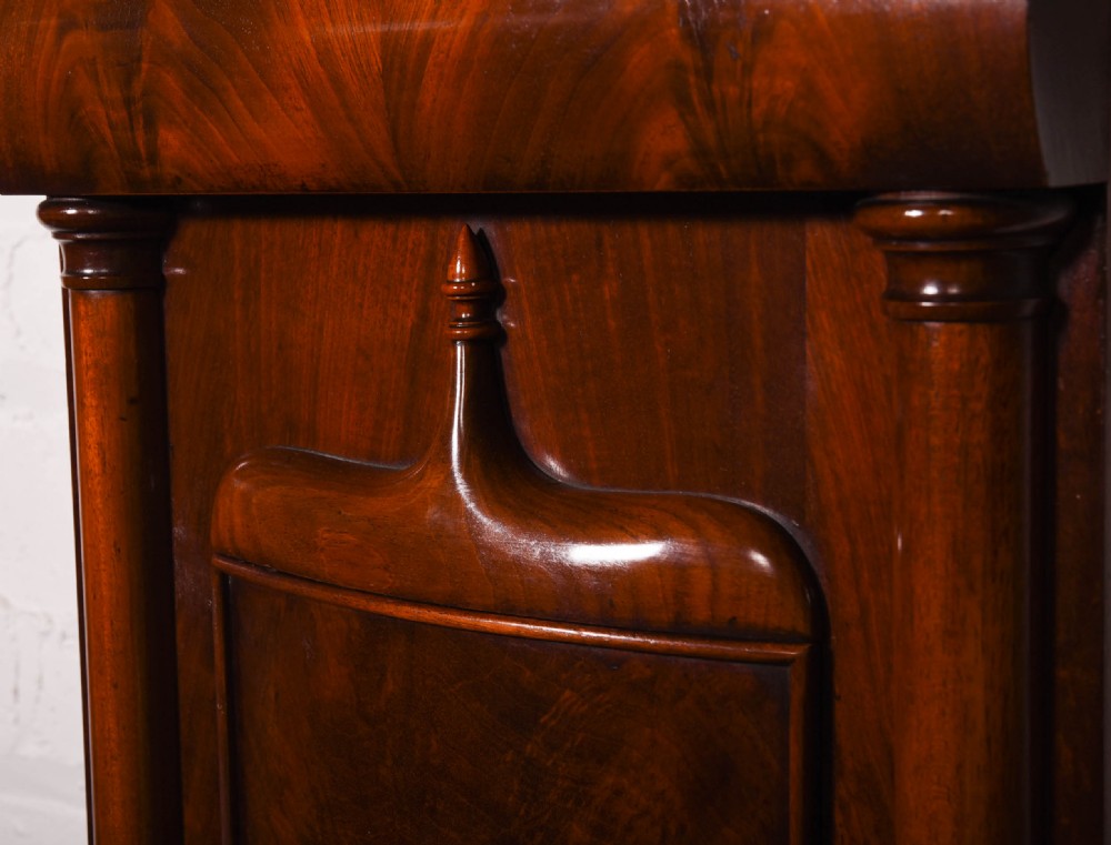 Stunning Scottish Victorian mahogany 8 day long case clock by  B TURIANSKY EDINBURGH View IV