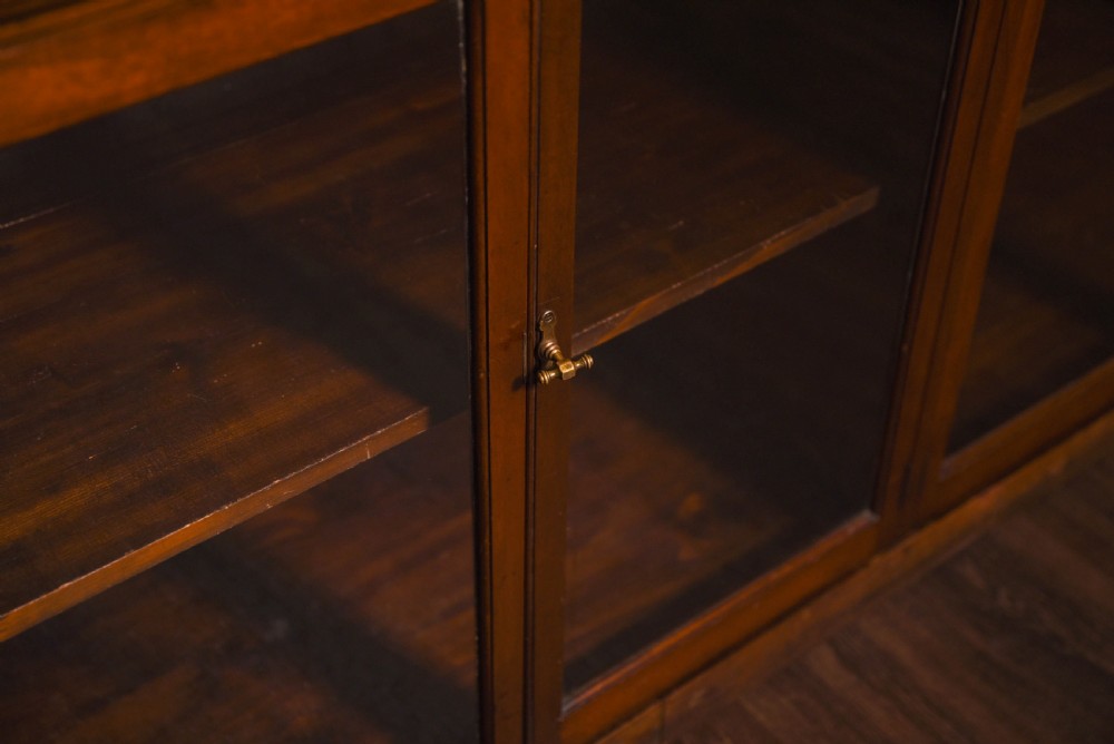 Edwardian Mahogany Chemist shop fitting  View XVI