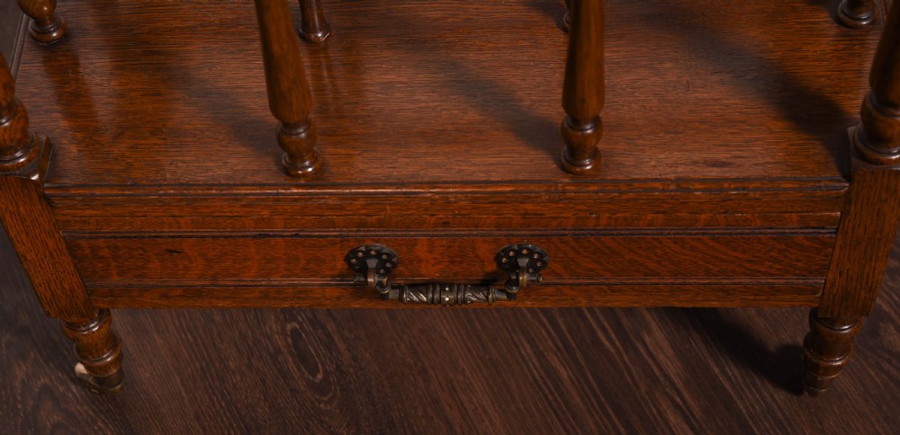 Edwardian oak canterbury View IV