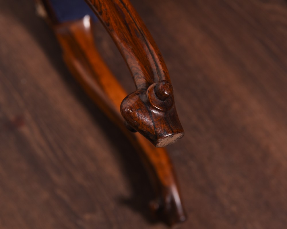Victorian Rosewood foot stool  View III