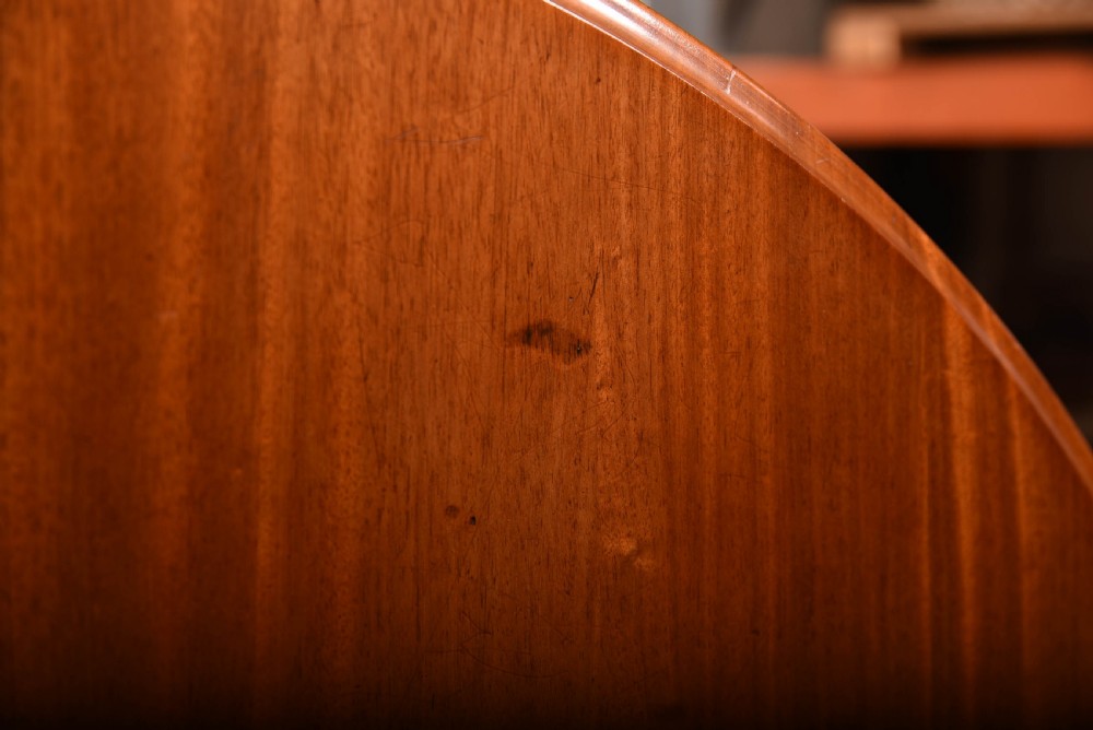 Victorian Mahogany circular snap top table  View IV