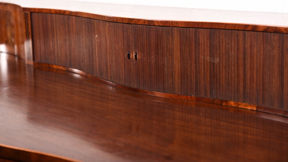 Outstanding Quality Regency inlaid Mahogany Sideboard  View IV