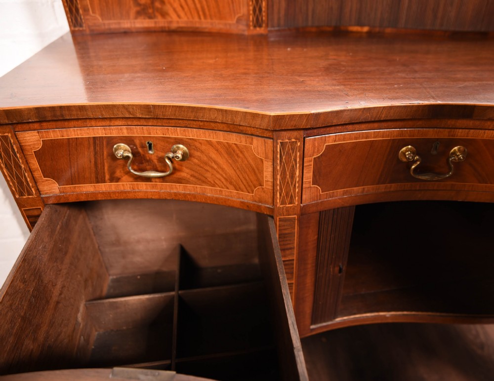 Outstanding Quality Regency inlaid Mahogany Sideboard  View VII