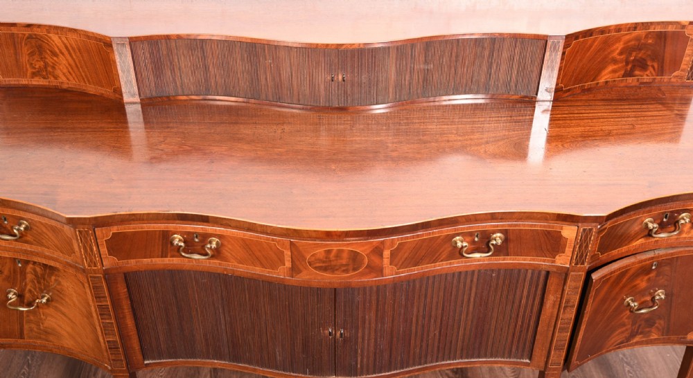 Outstanding Quality Regency inlaid Mahogany Sideboard  View XIV
