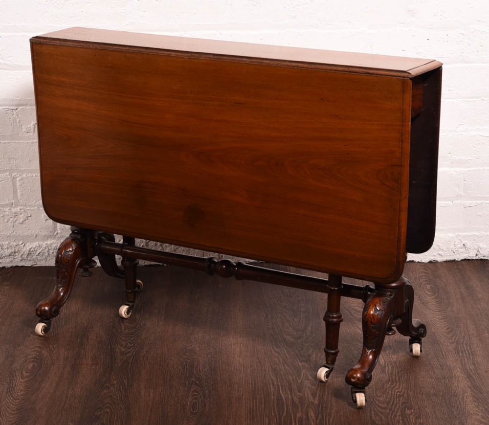 Victorian Mahogany Sutherland drop leaf table