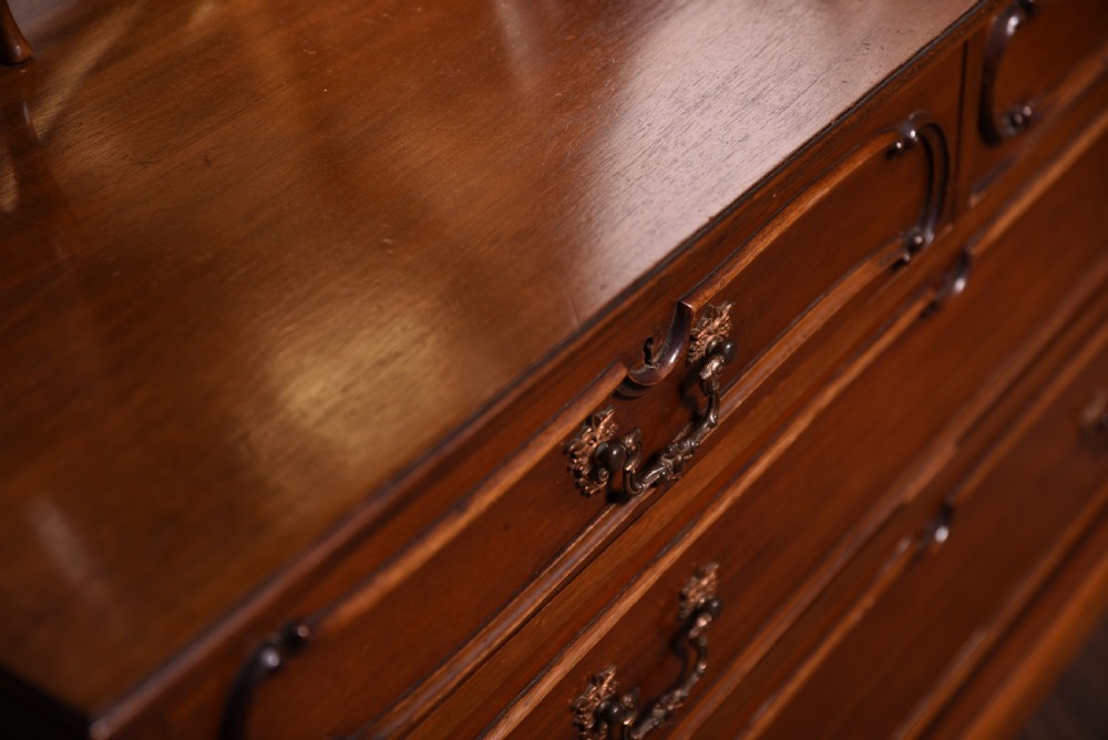 Stunning Quality Edwardian Mahogany 3 piece bedroom suite View III