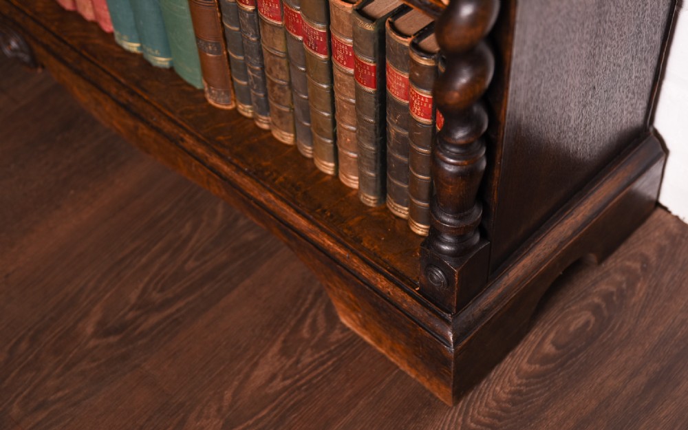 Fabulous barley twist open bookcase  View IV